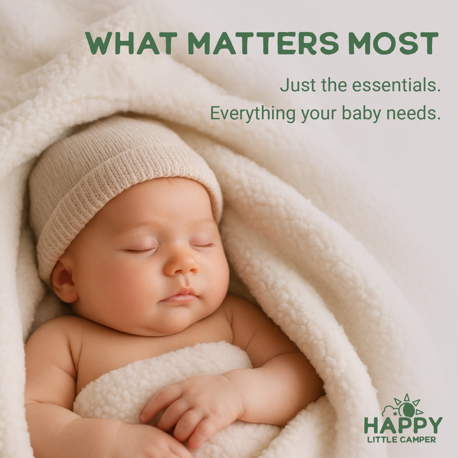 Pre-Order Happy Little Camper Super Saver Nappies, Size 1, Newborn, 2-5 kg