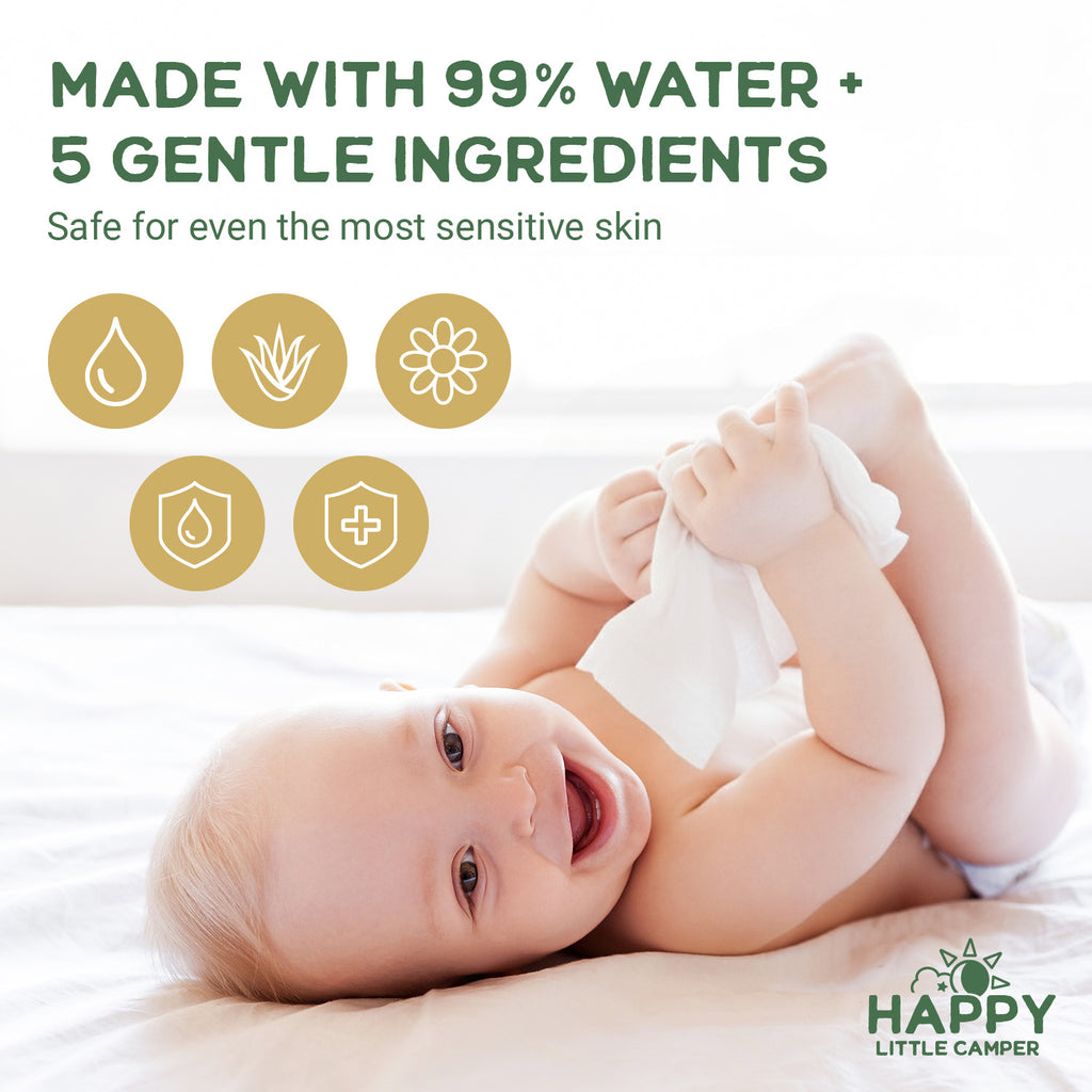 Happy Little Camper Super Saver Baby Wipes
