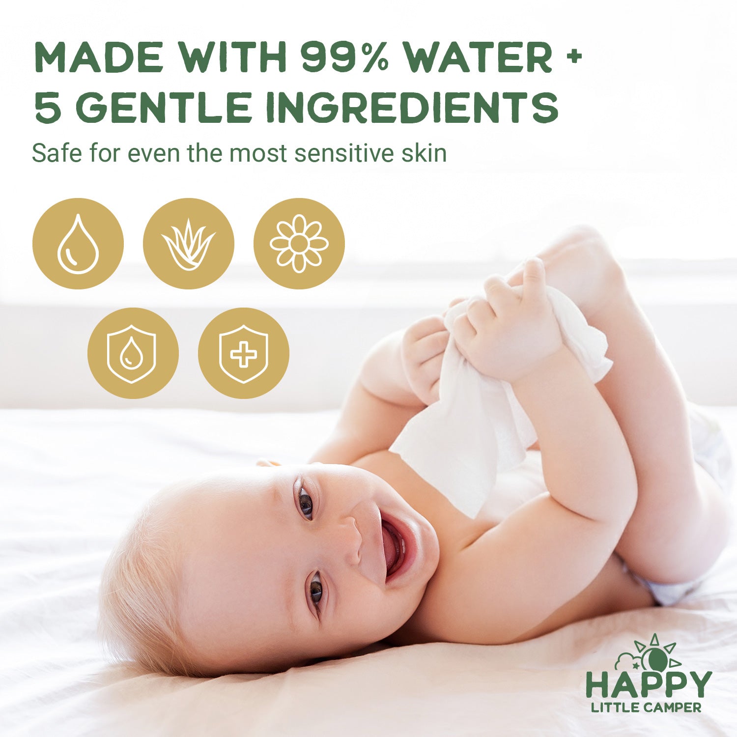 Happy Little Camper Super Saver Baby Wipes